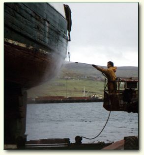 Washing boat